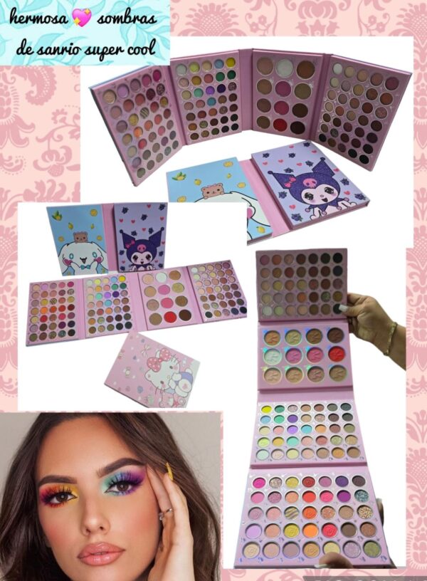 Sombras Kawaii de 117 tonos