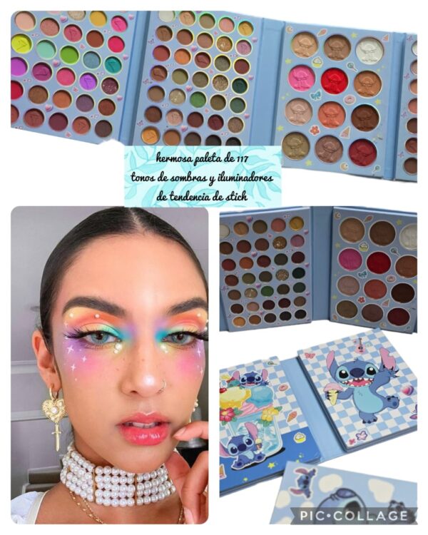 Sombras Kawaii de 117 tonos